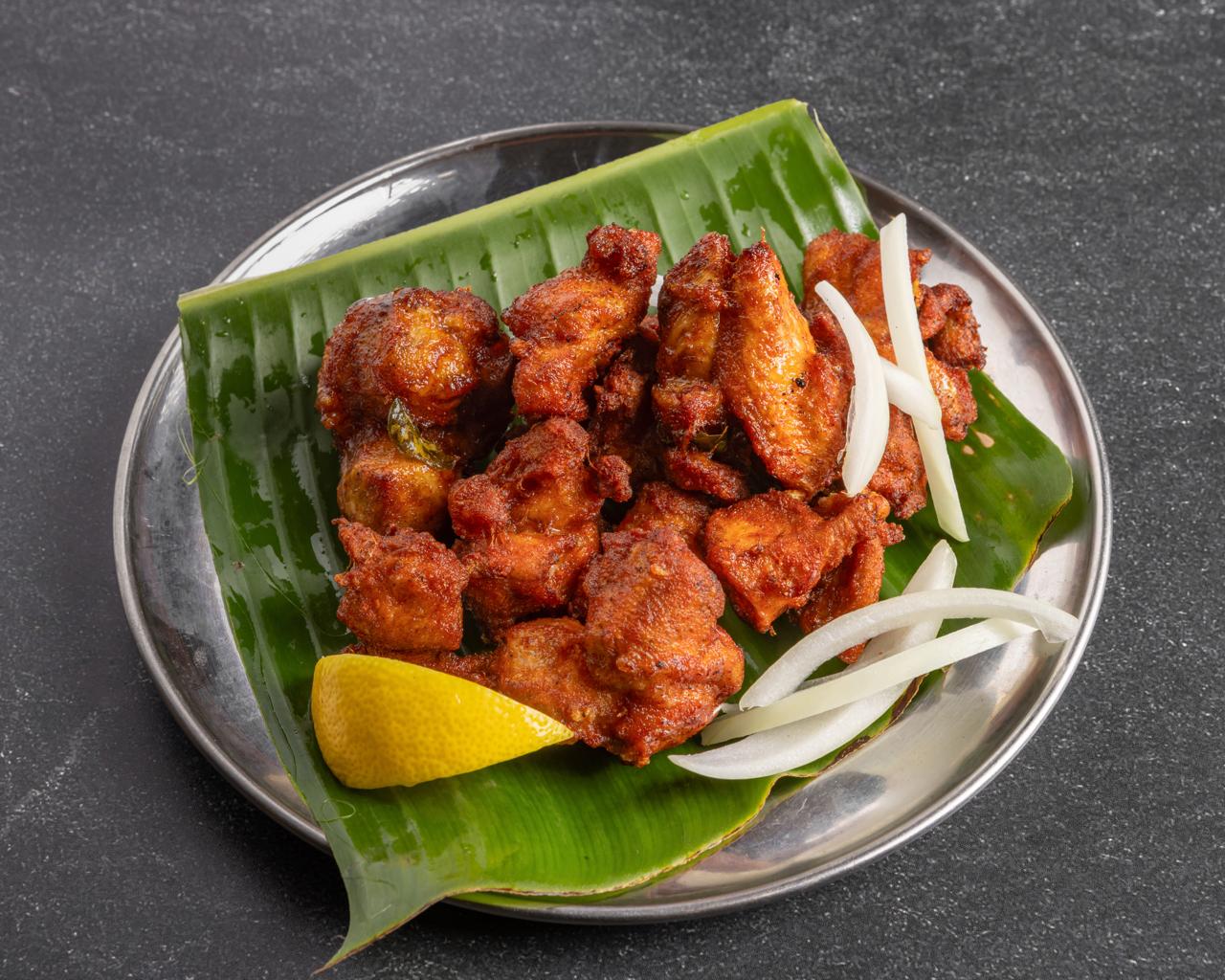 Chicken 65, a good first order for anyone new to Tamil food